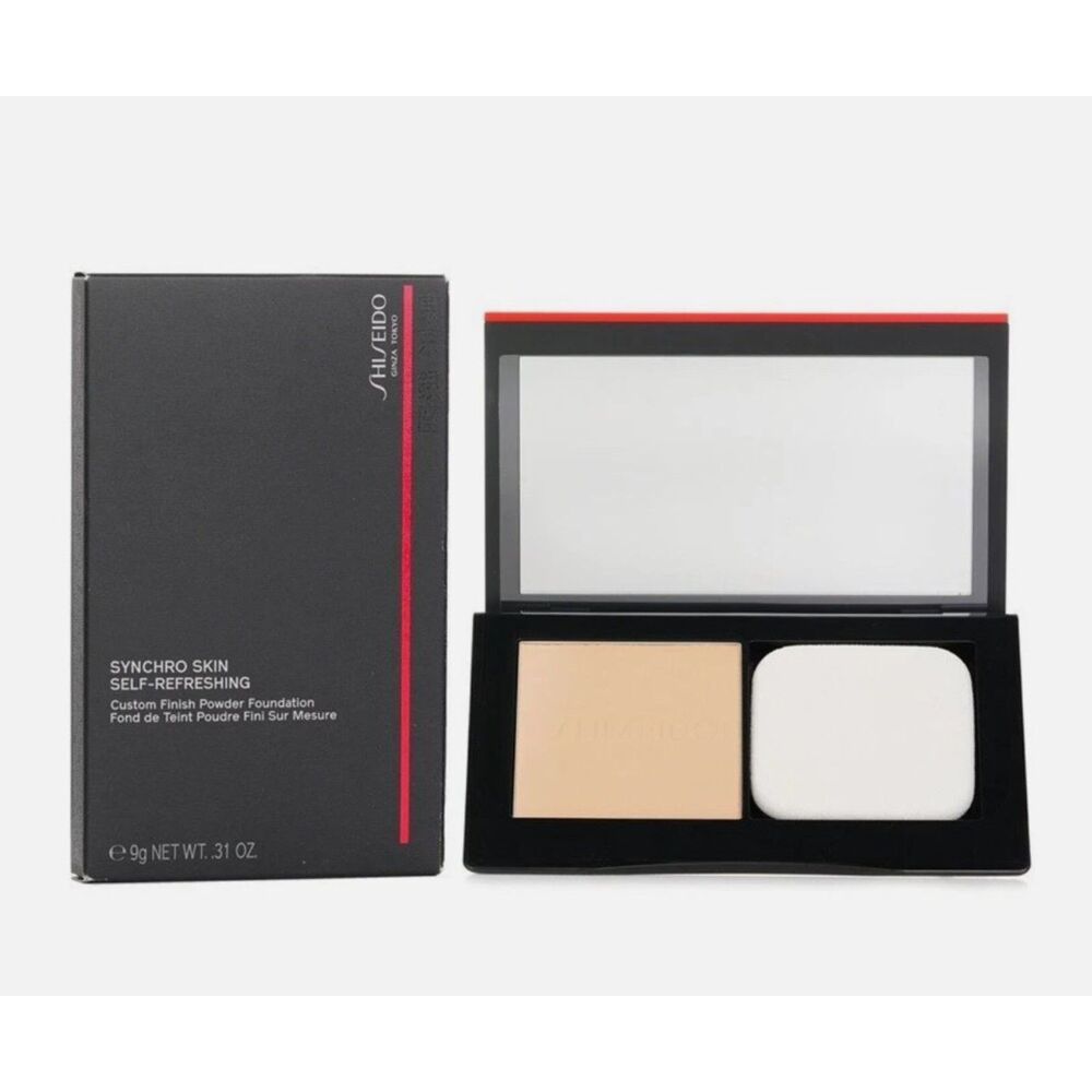 Shiseido Synchro Skin Self Refreshing Custom Powder Foundation 160 Shell  NIB